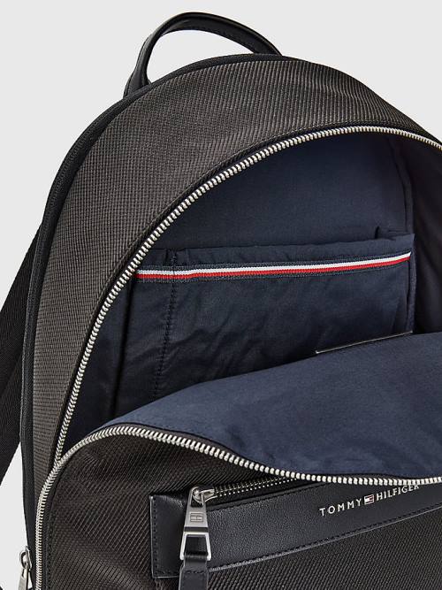 Tommy Hilfiger 1985 Backpack Moški Torbice Črna | TH690KYQ