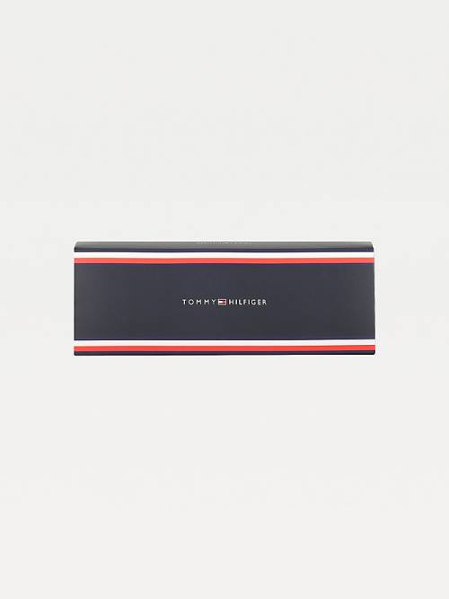 Tommy Hilfiger 3-Pack Gift Box Stripe Moški Nogavice Modra | TH536AWG