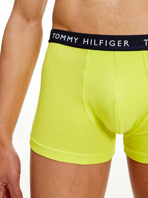 Tommy Hilfiger 3-Pack Logo Waistband Trunks Moški Spodnje Perilo Rjav | TH190DWO