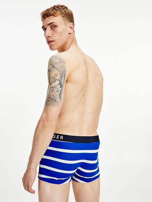 Tommy Hilfiger 3-Pack Logo Waistband Trunks Moški Spodnje Perilo Bež | TH829UNG