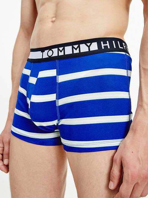 Tommy Hilfiger 3-Pack Logo Waistband Trunks Moški Spodnje Perilo Bež | TH829UNG