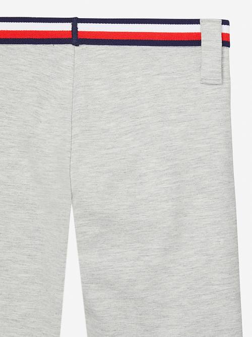 Tommy Hilfiger Adaptive Tommy Icons Essential Leggings Dekleta Hlače Siva | TH960JCG