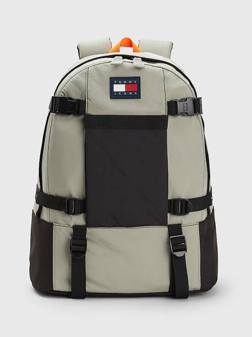 Tommy Hilfiger Adventure Backpack Moški Torbice Siva | TH765PXV