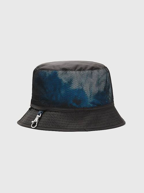 Tommy Hilfiger Adventure Reversible Bucket Moški Kapa Črna | TH431VNR