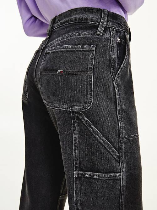 Tommy Hilfiger Betsy Mid Rise Straight Carpenter Ženske Kavbojke Denim | TH467ZVI