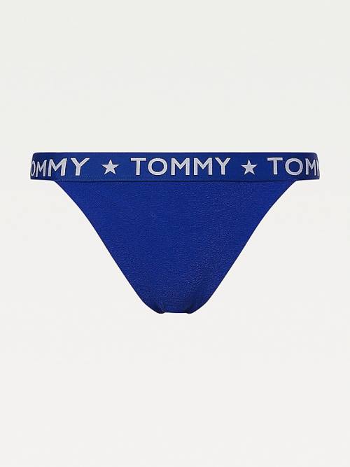 Tommy Hilfiger Cheeky Fit Bikini Bottoms Ženske Kopalke Modra | TH765UXM