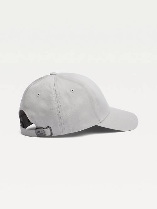 Tommy Hilfiger Classic Baseball Cap Moški Kapa Siva | TH089WCD