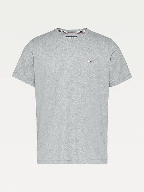 Tommy Hilfiger Classics Organic Cotton Moški Majice Siva | TH204KFS