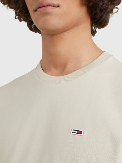 Tommy Hilfiger Classics Organic Cotton Moški Majice Bež | TH502LER