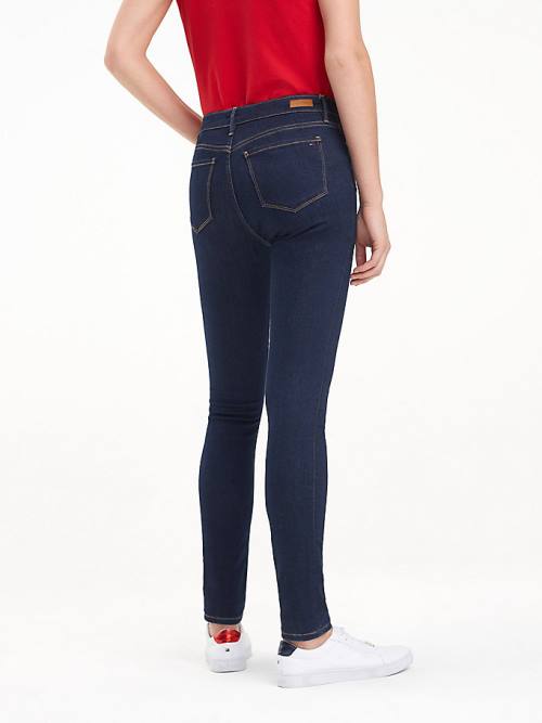 Tommy Hilfiger Como Heritage Skinny Fit Ženske Kavbojke Denim | TH857PUS