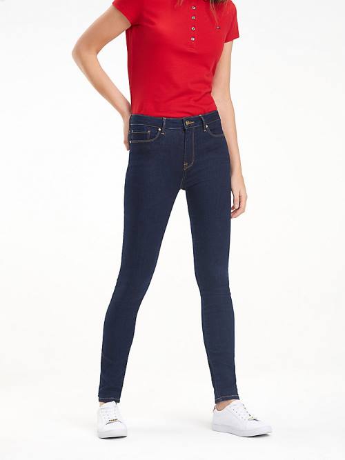 Tommy Hilfiger Como Heritage Skinny Fit Ženske Kavbojke Denim | TH857PUS