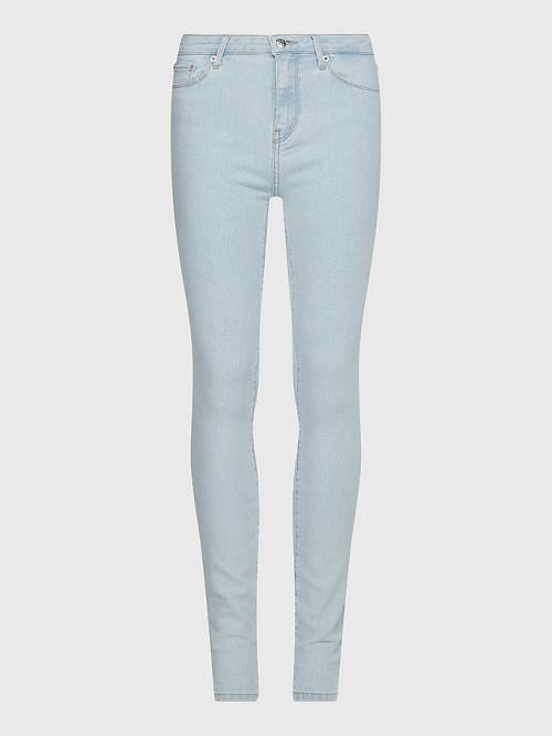 Tommy Hilfiger Como Mid Rise Skinny Ženske Kavbojke Denim | TH745CXM