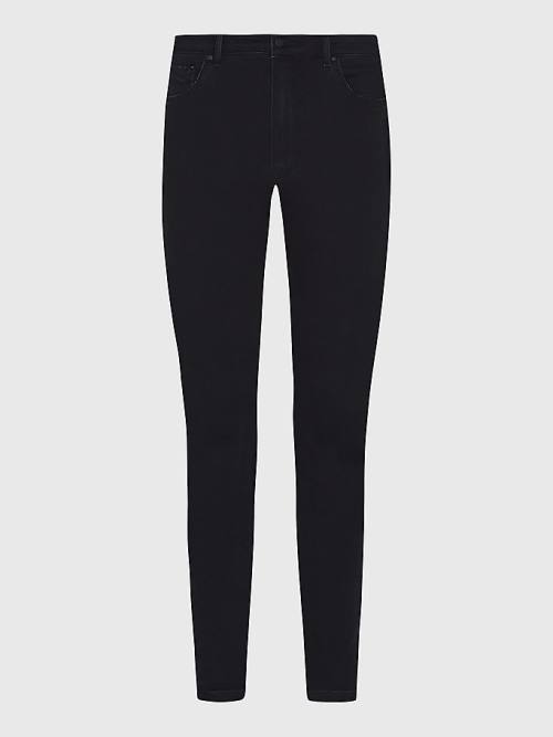 Tommy Hilfiger Curve Harlem High Waisted Super Skinny Black Ženske Kavbojke Črna | TH521CBK