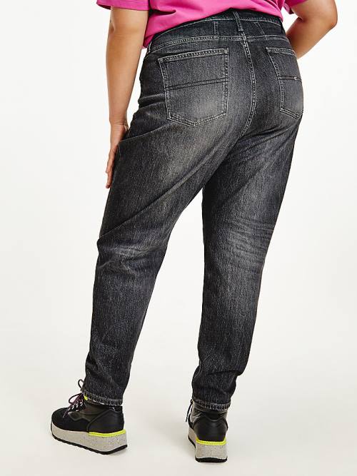 Tommy Hilfiger Curve Mom Ultra High Rise Tapered Ženske Kavbojke Denim | TH320ATX