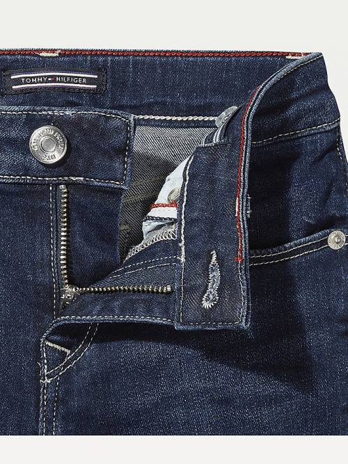 Tommy Hilfiger Dark Wash Skinny Dekleta Kavbojke Denim | TH528FGW