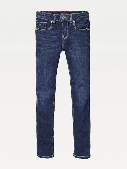 Tommy Hilfiger Dark Wash Skinny Dekleta Kavbojke Denim | TH528FGW