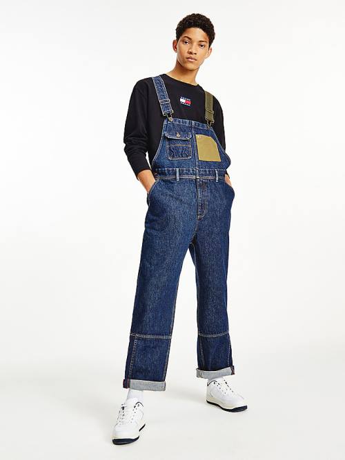 Tommy Hilfiger Denim Dungarees Moški Kavbojke Denim | TH785RQG