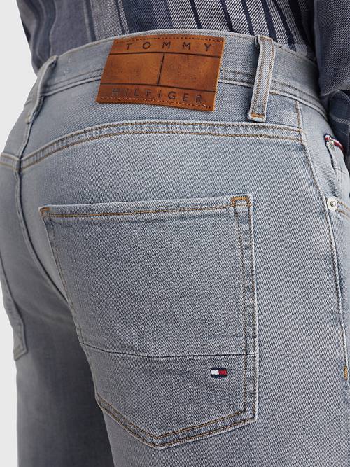 Tommy Hilfiger Denton Straight Faded Moški Kavbojke Denim | TH230HJO