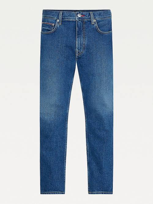 Tommy Hilfiger Denton Straight Faded Moški Kavbojke Denim | TH625HVO