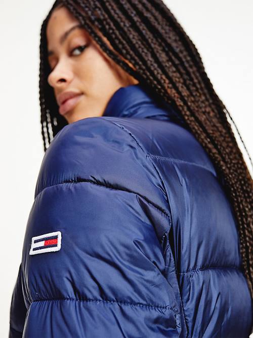 Tommy Hilfiger Down Quilted Ženske Jakne Modra | TH257OCS