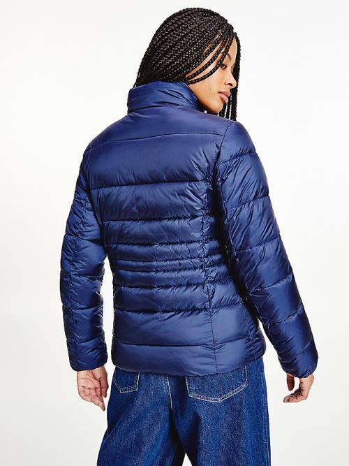 Tommy Hilfiger Down Quilted Ženske Jakne Modra | TH257OCS