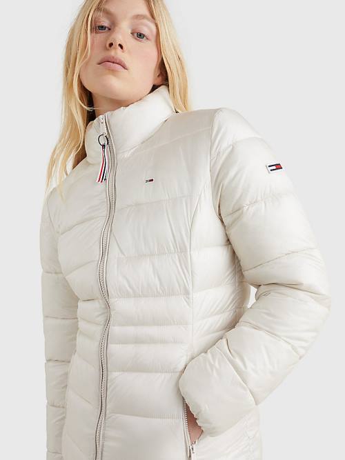 Tommy Hilfiger Down Quilted Ženske Jakne Bež | TH538CPR