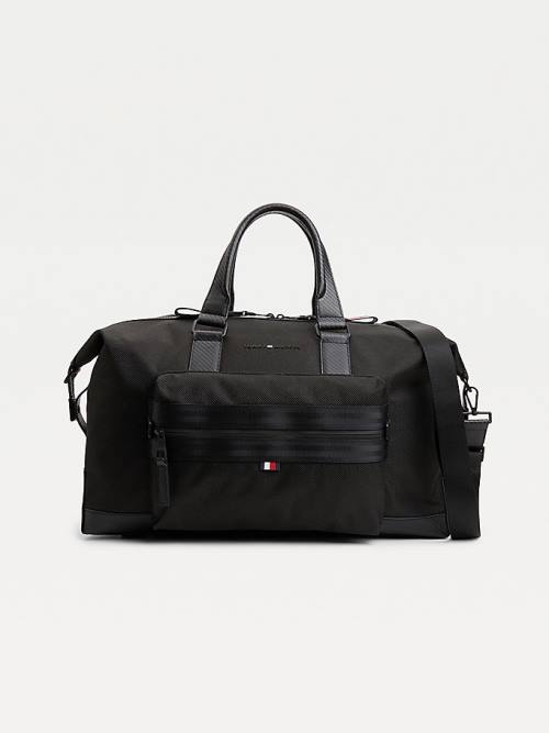 Tommy Hilfiger Elevated Modern Weekender Moški Torbice Črna | TH951RME