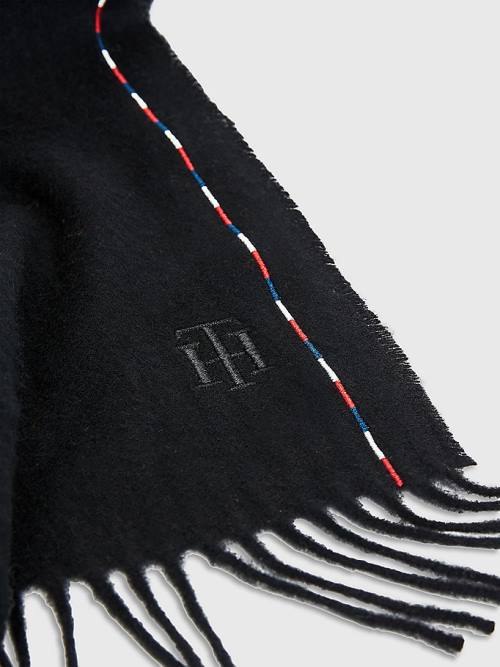 Tommy Hilfiger Elevated Wool Ženske Šal Črna | TH702UME