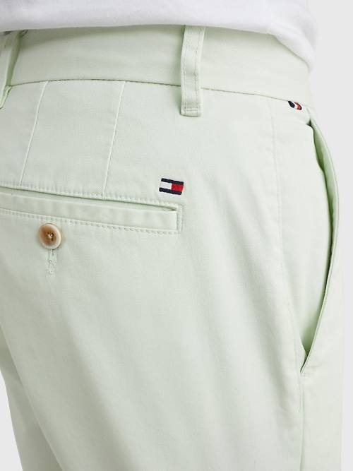 Tommy Hilfiger Essential 1985 Organic Cotton Moški Kratke Hlače Zelena | TH826YOS