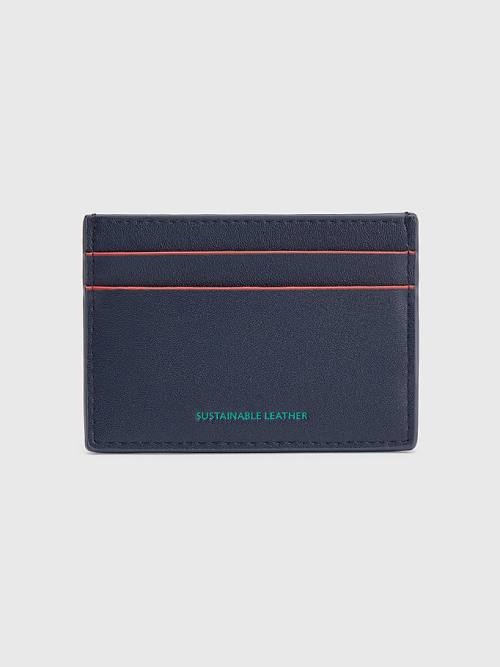 Tommy Hilfiger Essential Card Holder Moški Denarnice Modra | TH254FPG