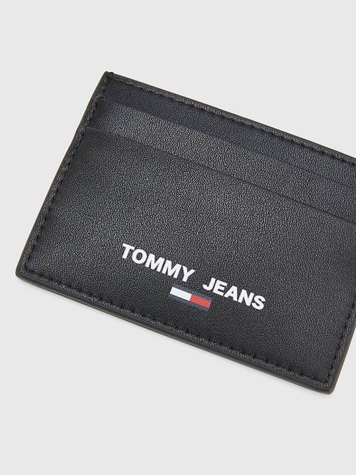 Tommy Hilfiger Essential Card Holder Moški Denarnice Črna | TH316TKL