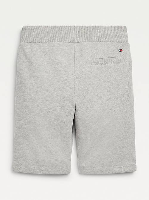 Tommy Hilfiger Essential Drawstring Sweat Shorts Fantje Hlače Siva | TH234UHI