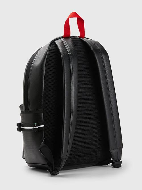 Tommy Hilfiger Essential Logo Backpack Moški Torbice Črna | TH542GKD