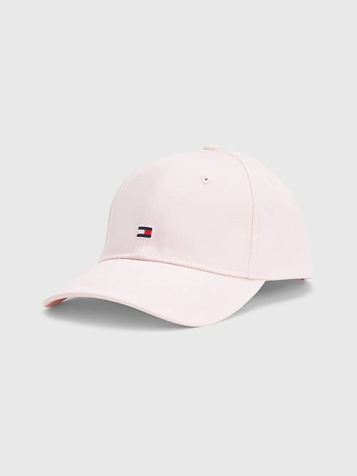 Tommy Hilfiger Essential Organic Cotton Flag Cap Ženske Kapa Roza | TH627FAK