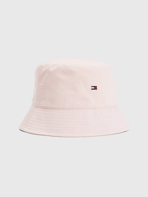 Tommy Hilfiger Essential Organic Cotton Bucket Ženske Kapa Roza | TH704QFW