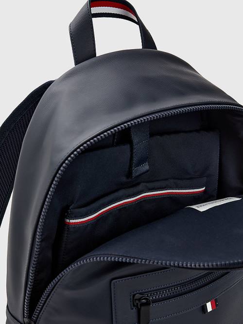 Tommy Hilfiger Essential Signature Backpack Moški Torbice Modra | TH236KVZ