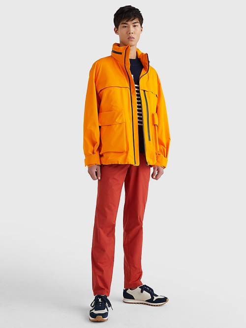 Tommy Hilfiger GORE-TEX Padded Moški Jakne Oranžna | TH792LPB