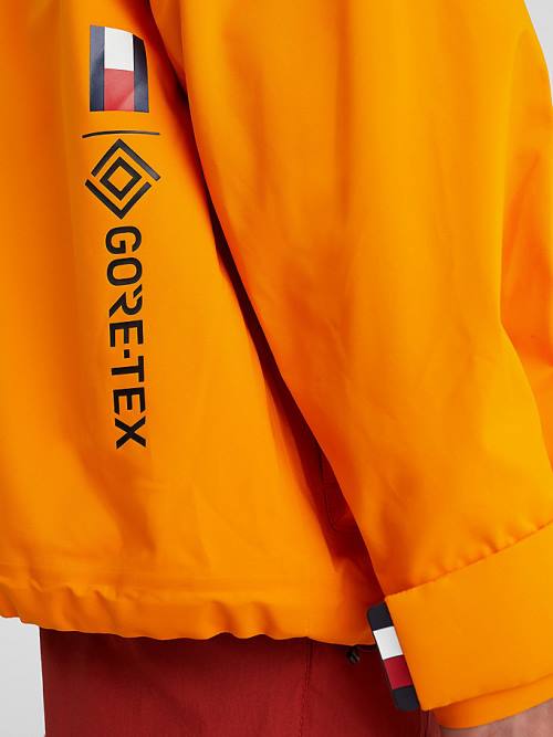 Tommy Hilfiger GORE-TEX Padded Moški Jakne Oranžna | TH792LPB