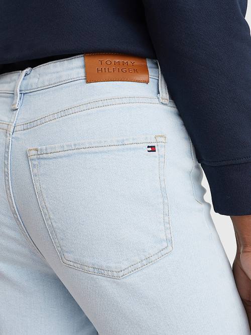 Tommy Hilfiger Gramercy Mom High Rise Tapered Ženske Kavbojke Denim | TH503THV