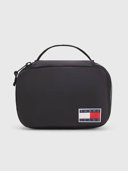 Tommy Hilfiger Hanging Travel Washbag Moški Torbice Črna | TH036HDL