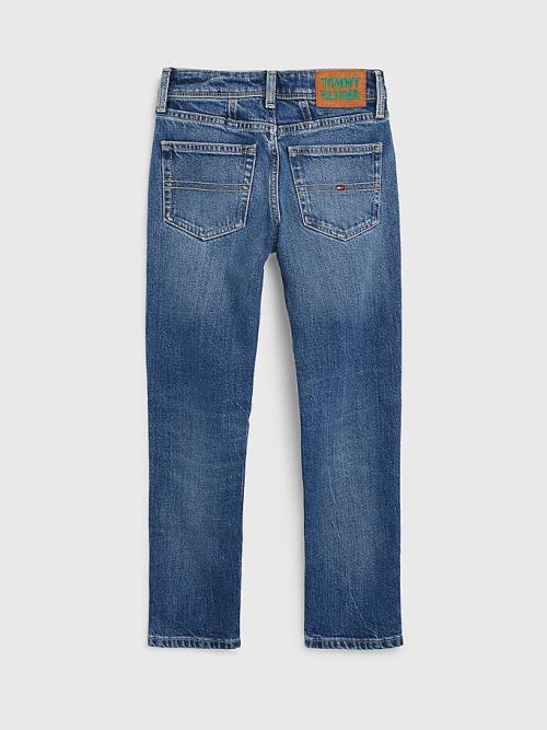 Tommy Hilfiger Harper Straight Faded Dekleta Kavbojke Denim | TH608NBL