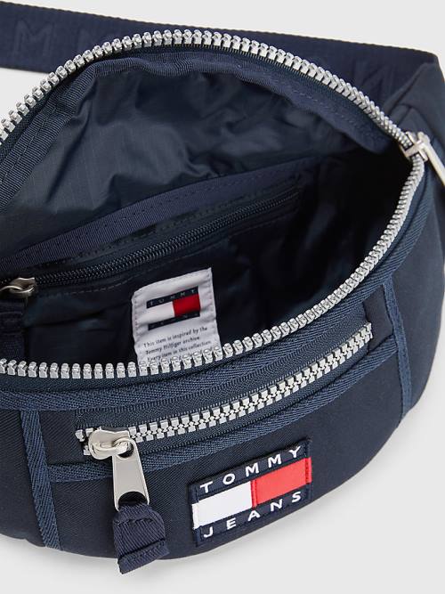 Tommy Hilfiger Heritage Bumbag Moški Torbice Modra | TH271GFU