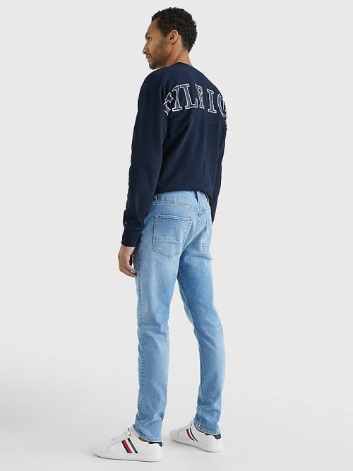 Tommy Hilfiger Houston Tapered Hemp Moški Kavbojke Denim | TH375RFL