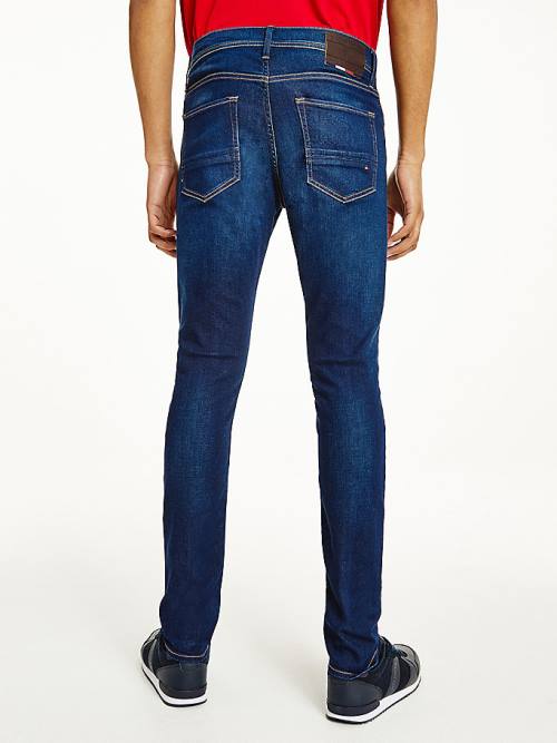 Tommy Hilfiger Layton Extra Slim Faded Moški Kavbojke Denim | TH427VYB