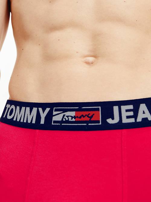 Tommy Hilfiger Logo Waistband Trunks Moški Spodnje Perilo Roza | TH168UCT