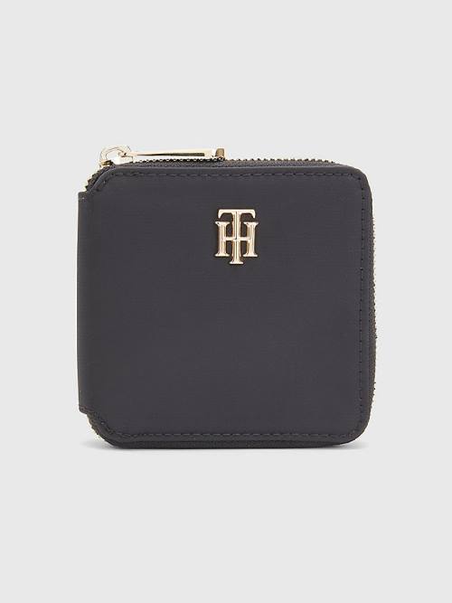 Tommy Hilfiger Medium Card Ženske Denarnice Črna | TH819LQI