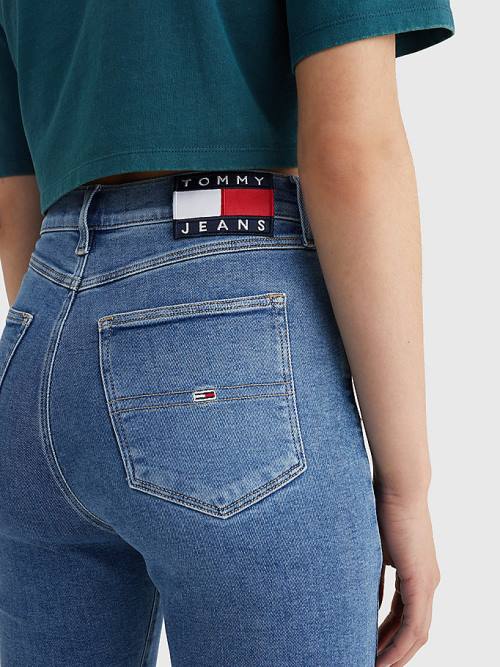 Tommy Hilfiger Melany Ultra High Rise Super Skinny Ženske Kavbojke Denim | TH503MFE