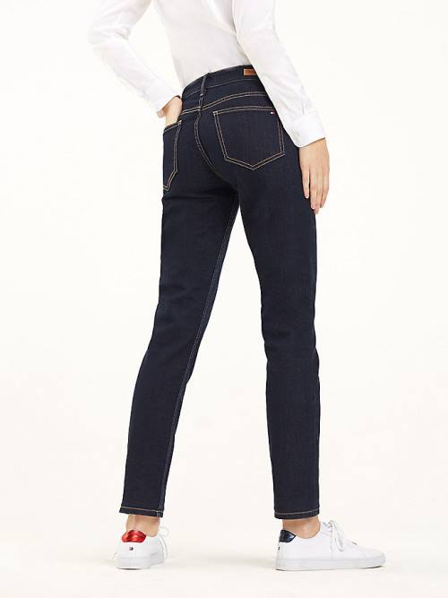 Tommy Hilfiger Milan Heritage Organic Cotton Ženske Kavbojke Denim | TH481BKU