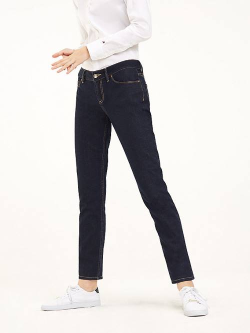 Tommy Hilfiger Milan Heritage Organic Cotton Ženske Kavbojke Denim | TH481BKU