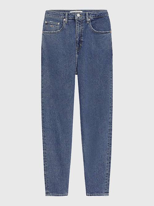 Tommy Hilfiger Mom Ultra High Rise Tapered Ženske Kavbojke Denim | TH189ZVO